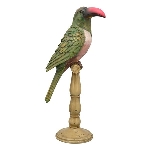Papagai TroupeR, Polyresin, 19x13x42,5 cm
