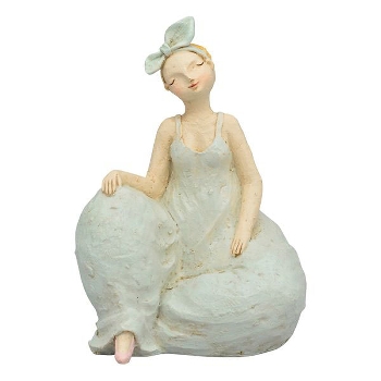 Frau CrivA, Polyresin, 14x16x21 cm