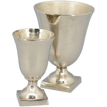 Pokal GROS, Aluminium, 13x13x21 cm