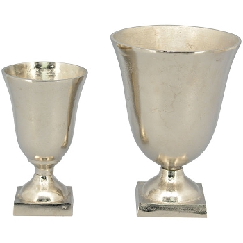 Pokal GROS, Aluminium, 13x13x21 cm