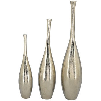 Flasche GROS, Aluminium, 11x11x49 cm