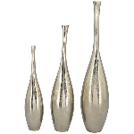 Flasche GROS, Aluminium, 11x11x49 cm