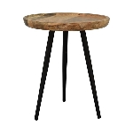 Tisch Puri, Metall/Holz, 53x53x59 cm