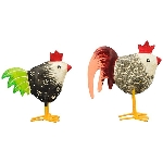 Huhn Kanu, Metall, 11x4x10 cm