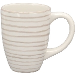 Tasse WAN, blau/braun/pink, Keramik, 15,9x10,7x14 cm