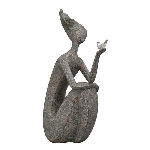 FrauenSkulptur Hilda, Polyresin, 16x9x27 cm