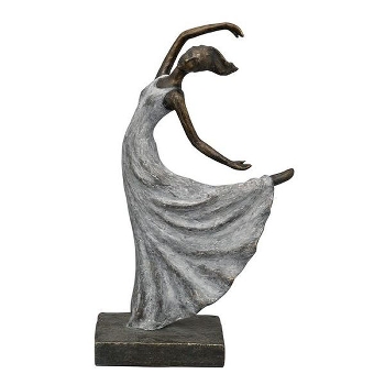 FrauenSkulptur Hilda, Polyresin, 26x11,5x44,5 cm
