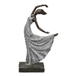 FrauenSkulptur Hilda, Polyresin, 26x11,5x44,5 cm
