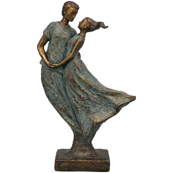 Skulptur Hilda, Polyresin, 23x9,5x40 cm