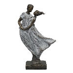 Skulptur Hilda, Polyresin, 23x9,5x40 cm