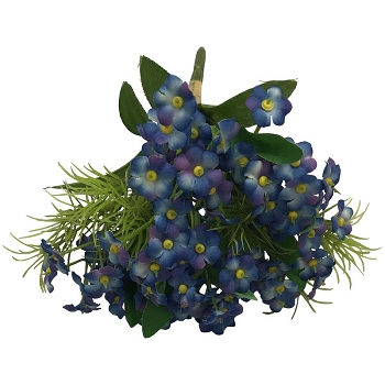VergissMeinNicht ArtificialNature, blau, 15x12x9 cm