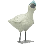Ente Sannie, Polyresin, 10x7x13 cm, 11x6x14 cm