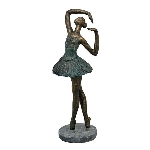 Ballerina Hilda, Polyresin, 12,2x11,4x35,2 cm