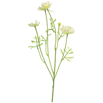 Cosmos ArtificialNature, weiß, 60 cm