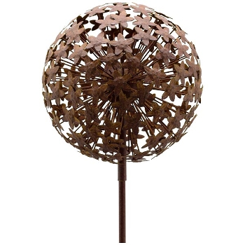 AlliumStick ArtFerro, rusty, Metall, 29x29x140 cm