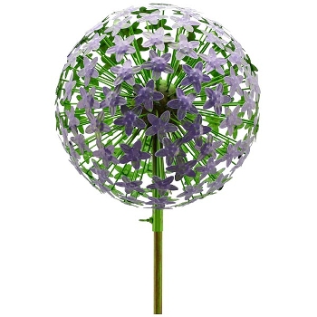 AlliumStick ArtFerro, purple, Metall, 29x29x140 cm