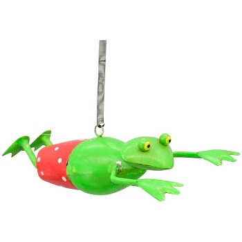 FroschHänger Kanu, Metall, 9x14x27 cm