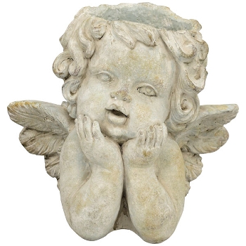 PflanzEngel Valo, Zement, 26x18,5x25 cm