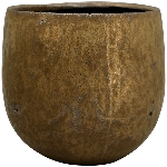 Topf Bronze, Keramik, 23x23x21 cm