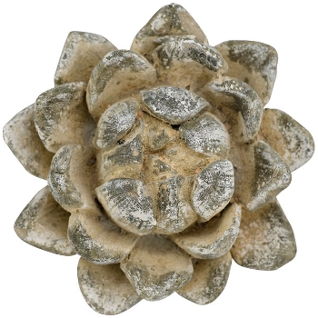 Blume Valo, Zement, 19x19x11 cm