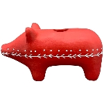 Schwein DUR, Zement, 14,5x5,5x7,5 cm