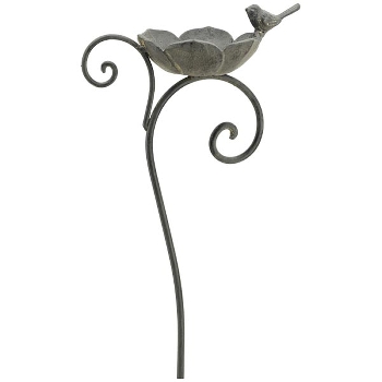 VogelFutterPlatz mit Stab ArtFerro, Metall, 26x13,3x99 cm