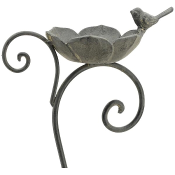 VogelFutterPlatz mit Stab ArtFerro, Metall, 26x13,3x99 cm