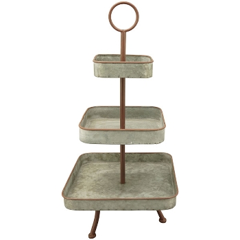 Etagere Junker, Metall, 29x29x60 cm
