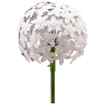 AlliumStick ArtFerro, weiß, Metall, 20x20x116,2 cm