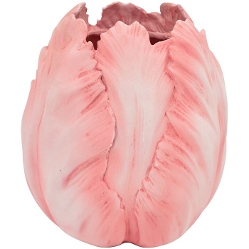TulpeVase SpringIvory, Polyresin, 9x9x10,3 cm
