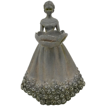 Frau TroupeR, Polyresin, 25,5x32,6x49,7 cm