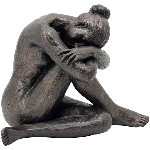 Frau Hilda, Polyresin, 35,6x25,3x30 cm