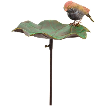 VogelFutterPlatz ArtFerro, Metall, 42x30x123 cm