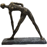 YogaSkulptur Hilda, Polyresin, 31,5x9,4x29,5 cm