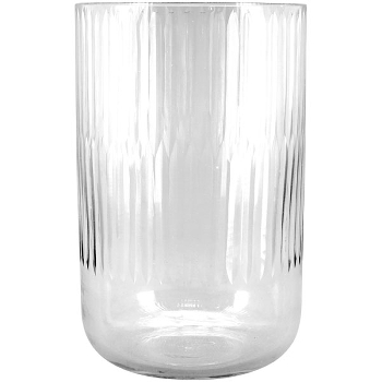 Vase Verrerie, Glas, 11x11x18,5 cm