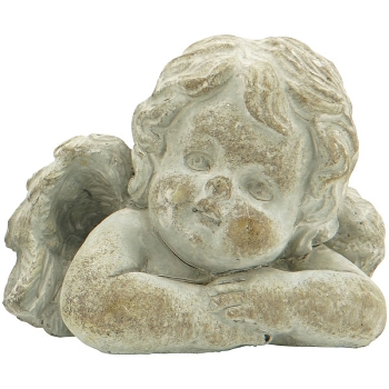 Engel StoneArt, Zement, 10x9x6,5 cm, 10,5x7,5x7,5 cm