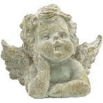 Engel StoneArt, Zement, 10x9x6,5 cm, 10,5x7,5x7,5 cm