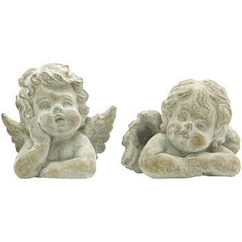 Engel StoneArt, Zement, 10x9x6,5 cm, 10,5x7,5x7,5 cm