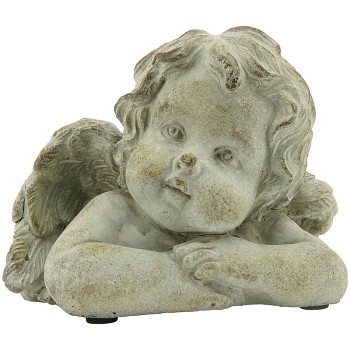 Engel StoneArt, Zement, 18,5x14x14 cm, 23x18,5x12,5 cm