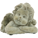 Engel StoneArt, Zement, 18,5x14x14 cm, 23x18,5x12,5 cm