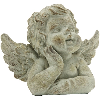 Engel StoneArt, Zement, 18,5x14x14 cm, 23x18,5x12,5 cm