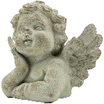 Engel StoneArt, Zement, 18,5x14x14 cm, 23x18,5x12,5 cm