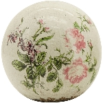 Kugel Rosae, Stoneware, 12x12x12 cm