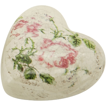 Herz Rosae, Stoneware, 7,5x7,5x3,5 cm