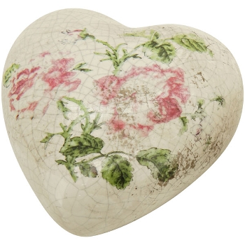 Herz Rosae, Stoneware, 8,5x8,5x4,5 cm