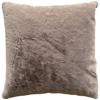 Kissen Cussin, braun, Polyester, 45x45 cm