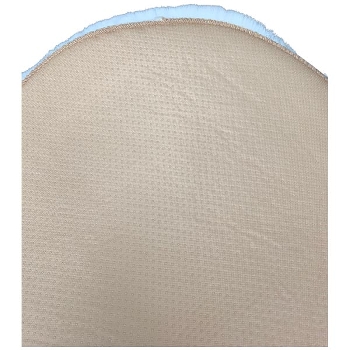 Teppich Cussin, weiß, Polyester, 65x102x2 cm