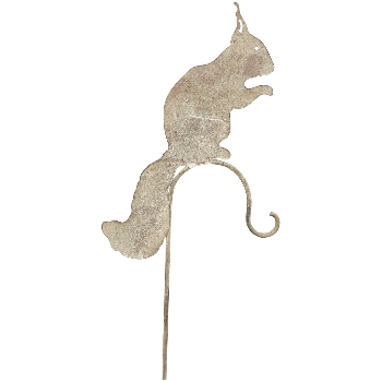 EichhörnchenStick ArtFerro, Metall, 19,5x1x100 cm