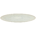 EssTeller PierreBlanche, weiß/blau, Stoneware, 27,5x27,5x1 cm