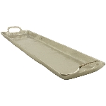 Tablett GROS, silber, Alu, 99x21x7 cm